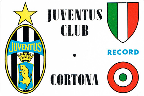 Vetrofania Juventus Club Cortona